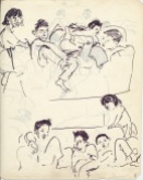 200 pestalozzi sketches - tibetan children