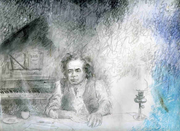 Beethoven at work
